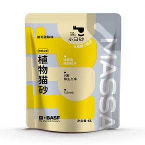 TOFU CAT LITTER WITH BRAND NAME MASSA 